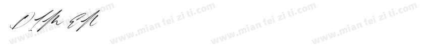 赫思DIM EN字体字体转换